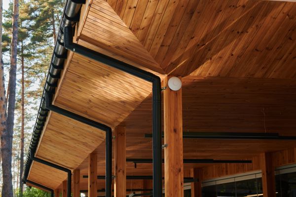 Porch Gutter Installation in Monroe