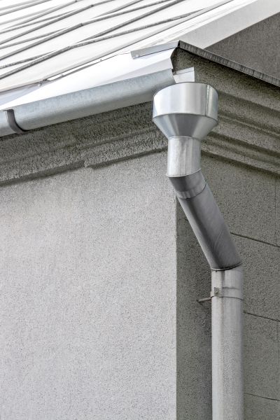 Galvanized Gutter Installation in Monroe