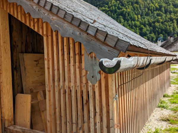 Wood Gutter Installation in Monroe